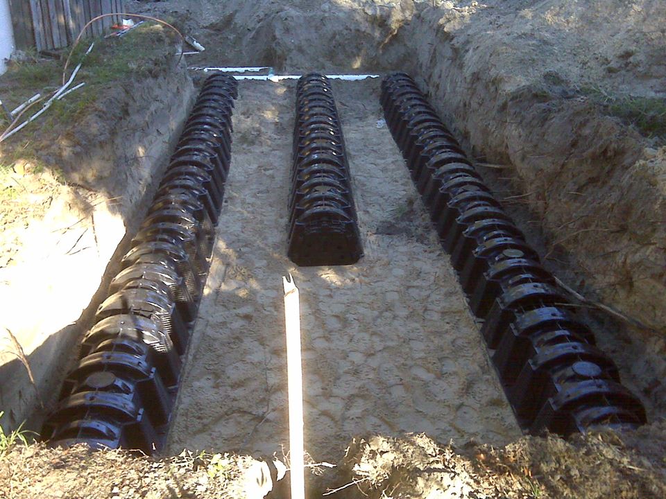 Infiltrator Chamber System Installation
